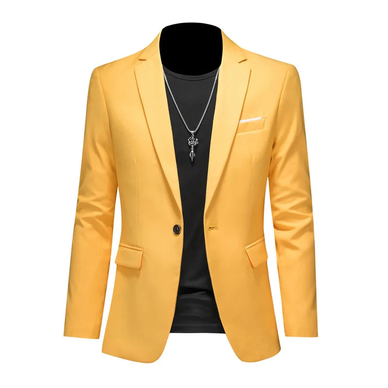 Men's Elegant Dress Blazer 5H2J4M1