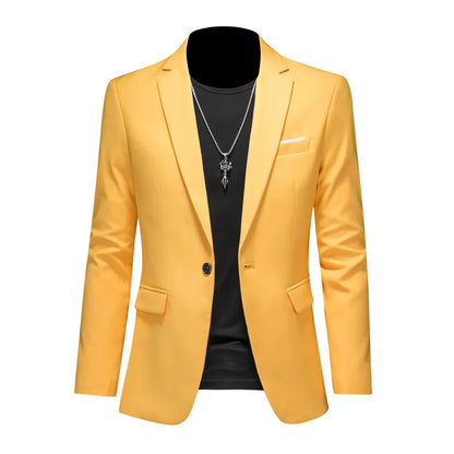 Men's Elegant Dress Blazer 5H2J4M1