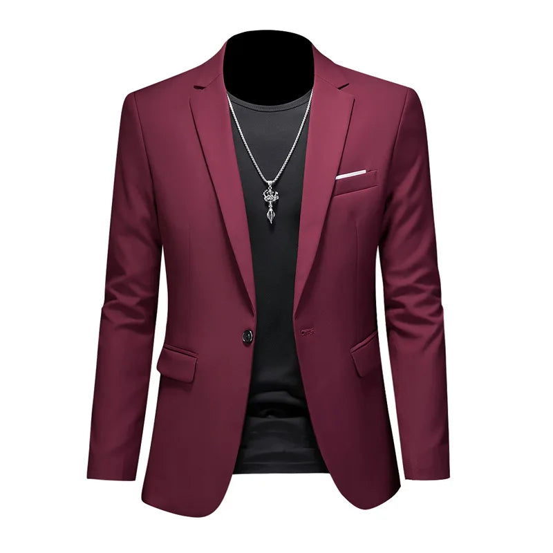 Men's Elegant Dress Blazer 5H2J4M1