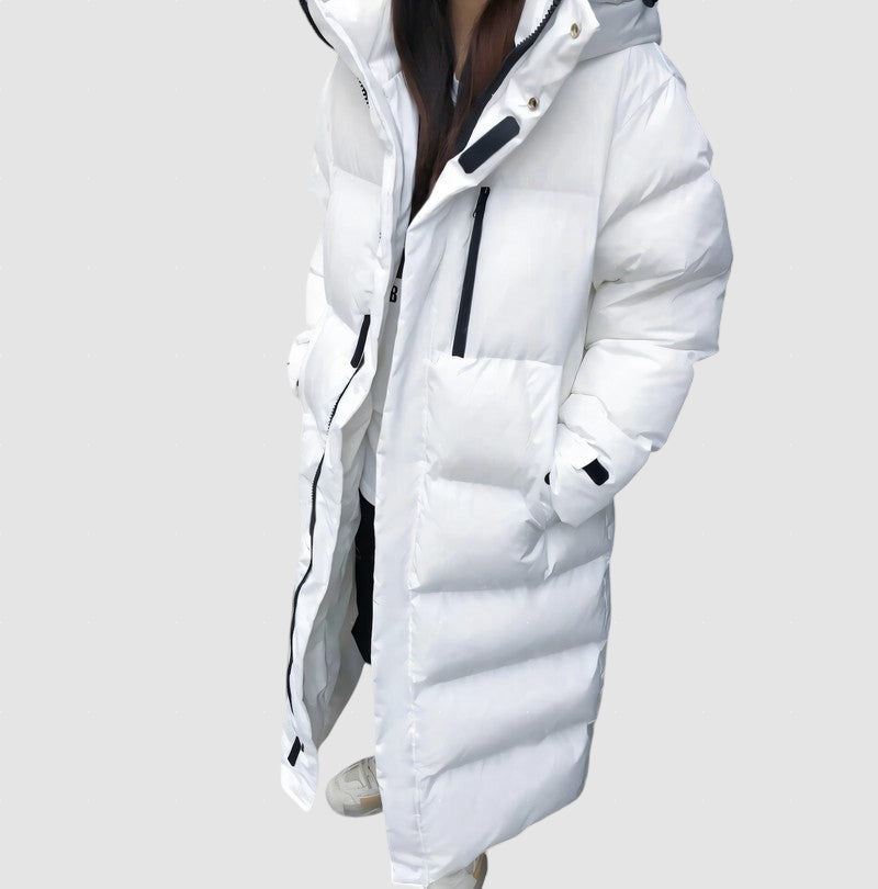 Women’s Long Puffer Coat | Insulated Winter Jacket