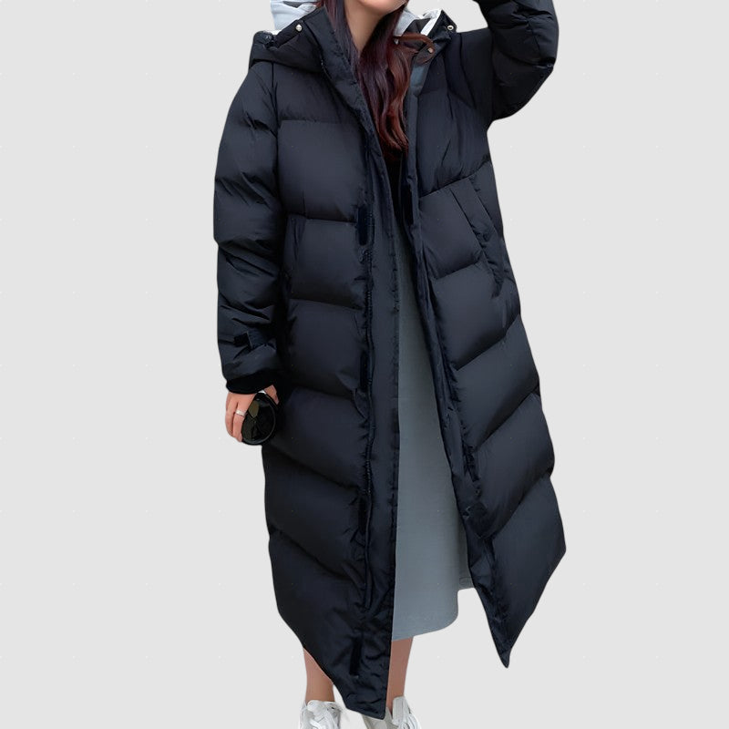 Women’s Long Puffer Coat | Insulated Winter Jacket