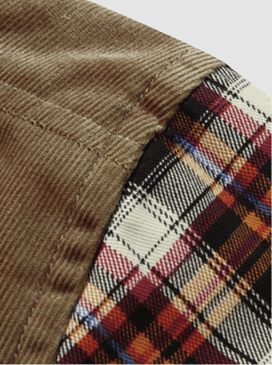 Men’s Fleece Lined Shirt Jacket Warm Cotton Winter Shacket