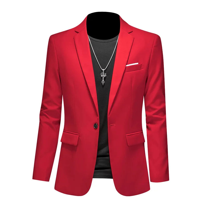 Men's Elegant Dress Blazer 5H2J4M1