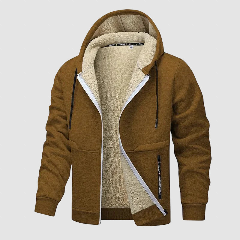 Men’s Winter Fleece Hoodie | Warm Lined Hoodie for Winter