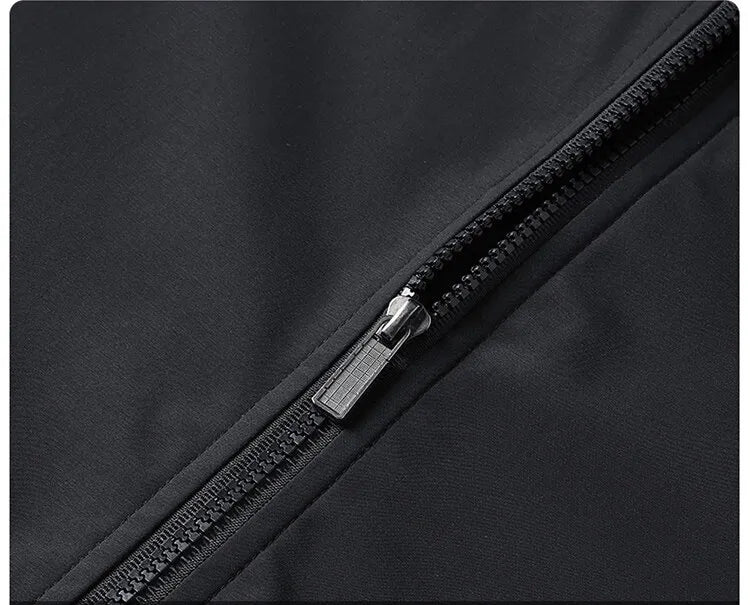 Men’s Quilted Winter Jacket with Insulated Lining for Cold Weather