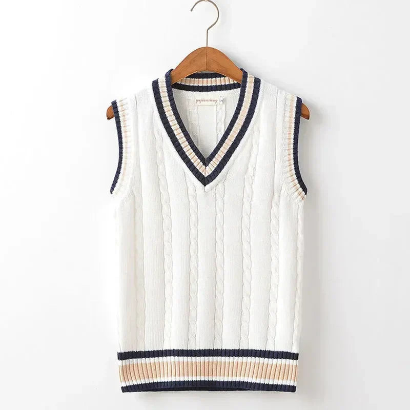 Men’s Wool Knit Sweater Vest for Winter