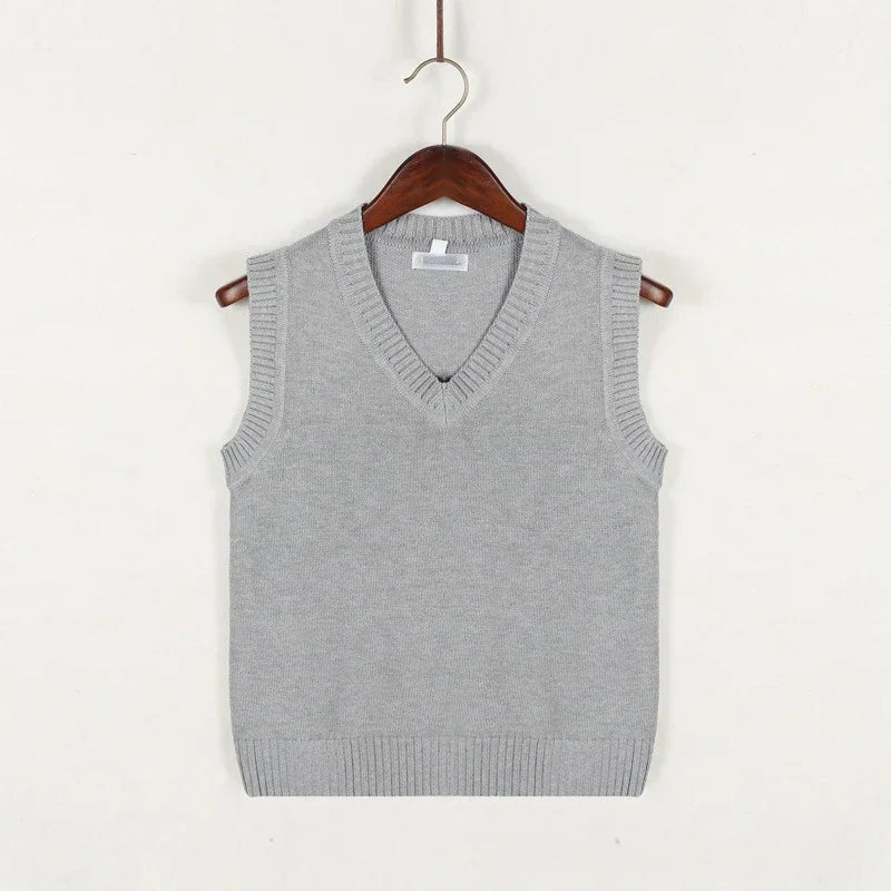 Men’s Wool Knit Sweater Vest for Winter