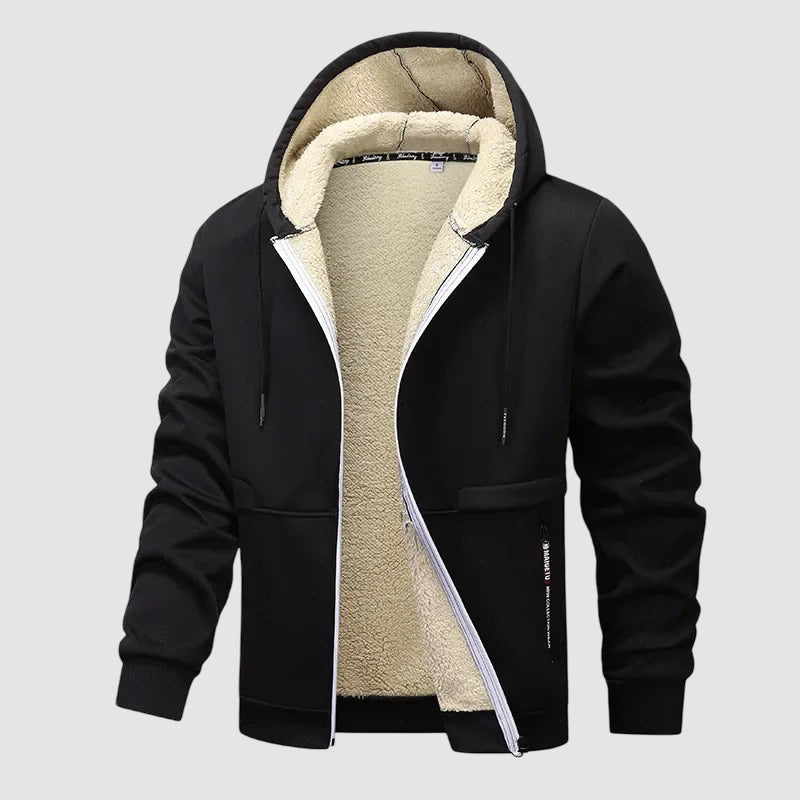 Men’s Winter Fleece Hoodie | Warm Lined Hoodie for Winter