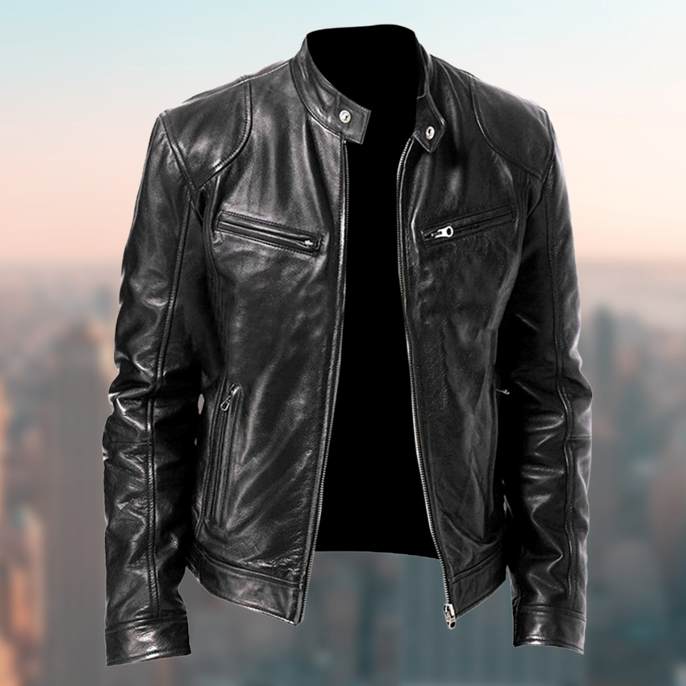 Men's Leather Jacket for Winter