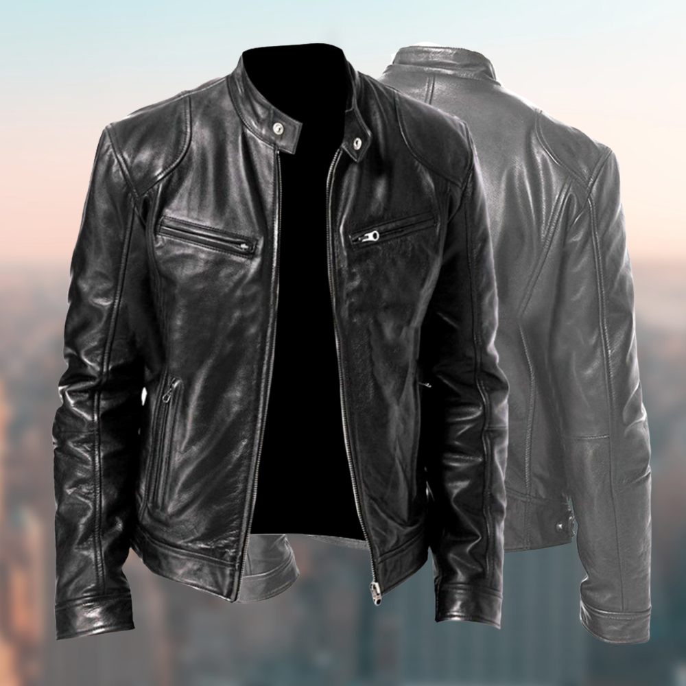Men's Leather Jacket for Winter