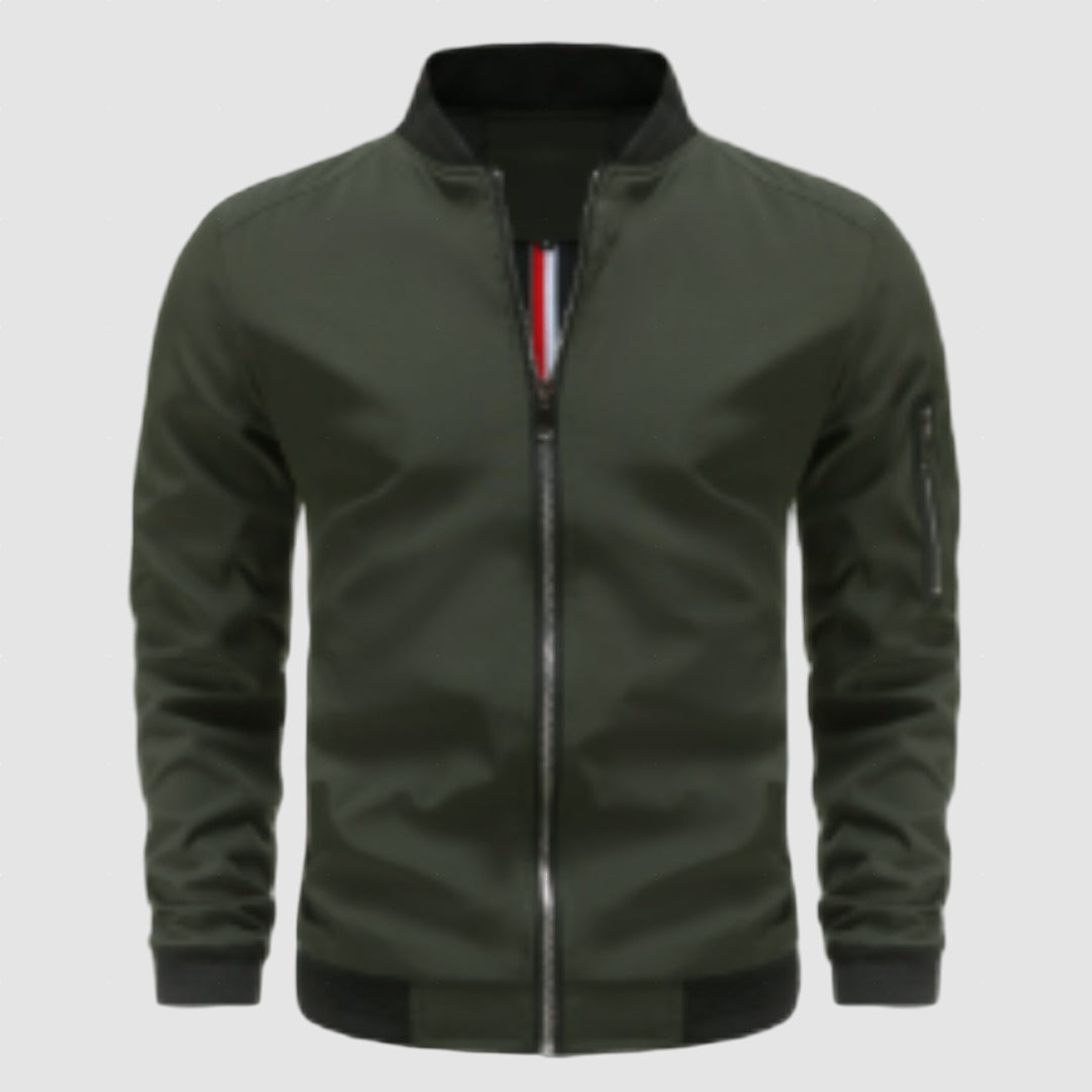 Men’s Lightweight Bomber Jacket | Casual Cotton Jacket for Spring