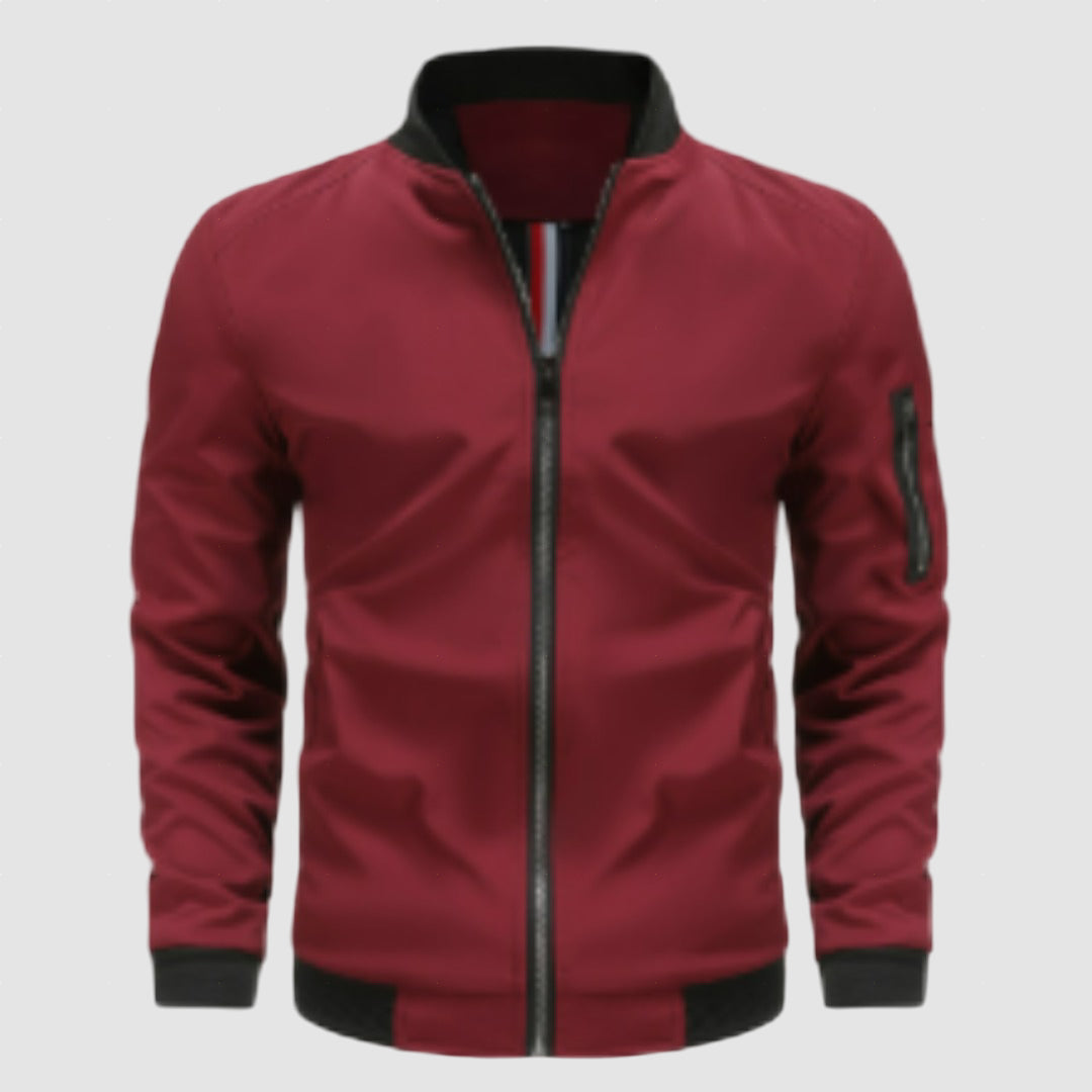Men’s Lightweight Bomber Jacket | Casual Cotton Jacket for Spring