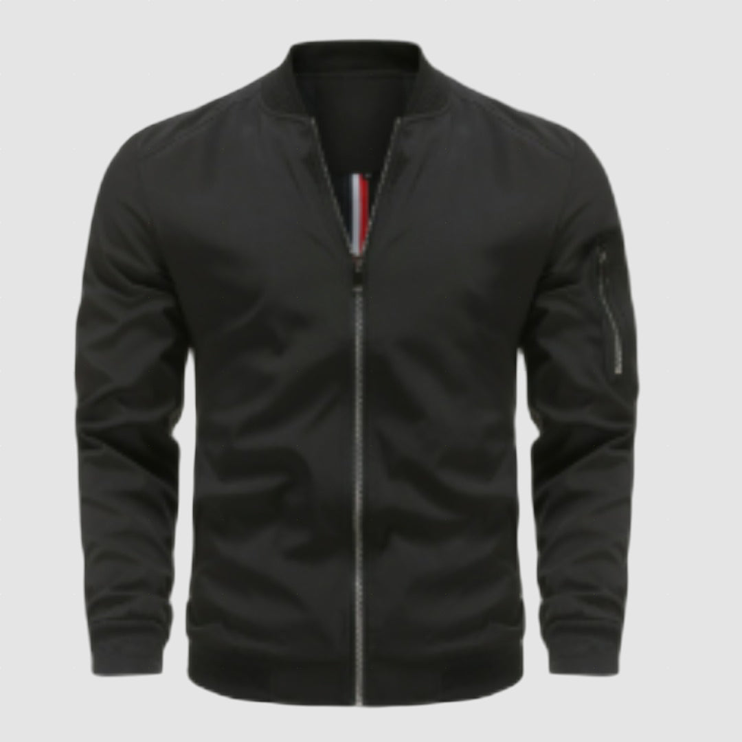 Men’s Lightweight Bomber Jacket | Casual Cotton Jacket for Spring