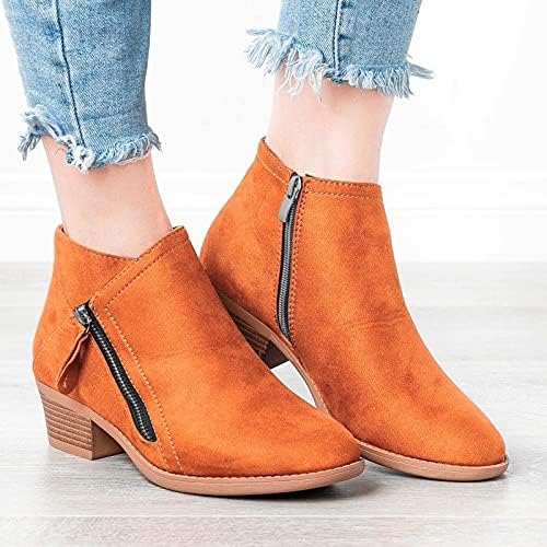 Women’s Leather Ankle Boots for Winter