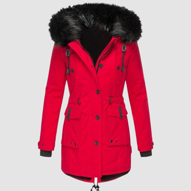 Women’s Insulated Winter Parka | Warm Fleece-Lined Coat