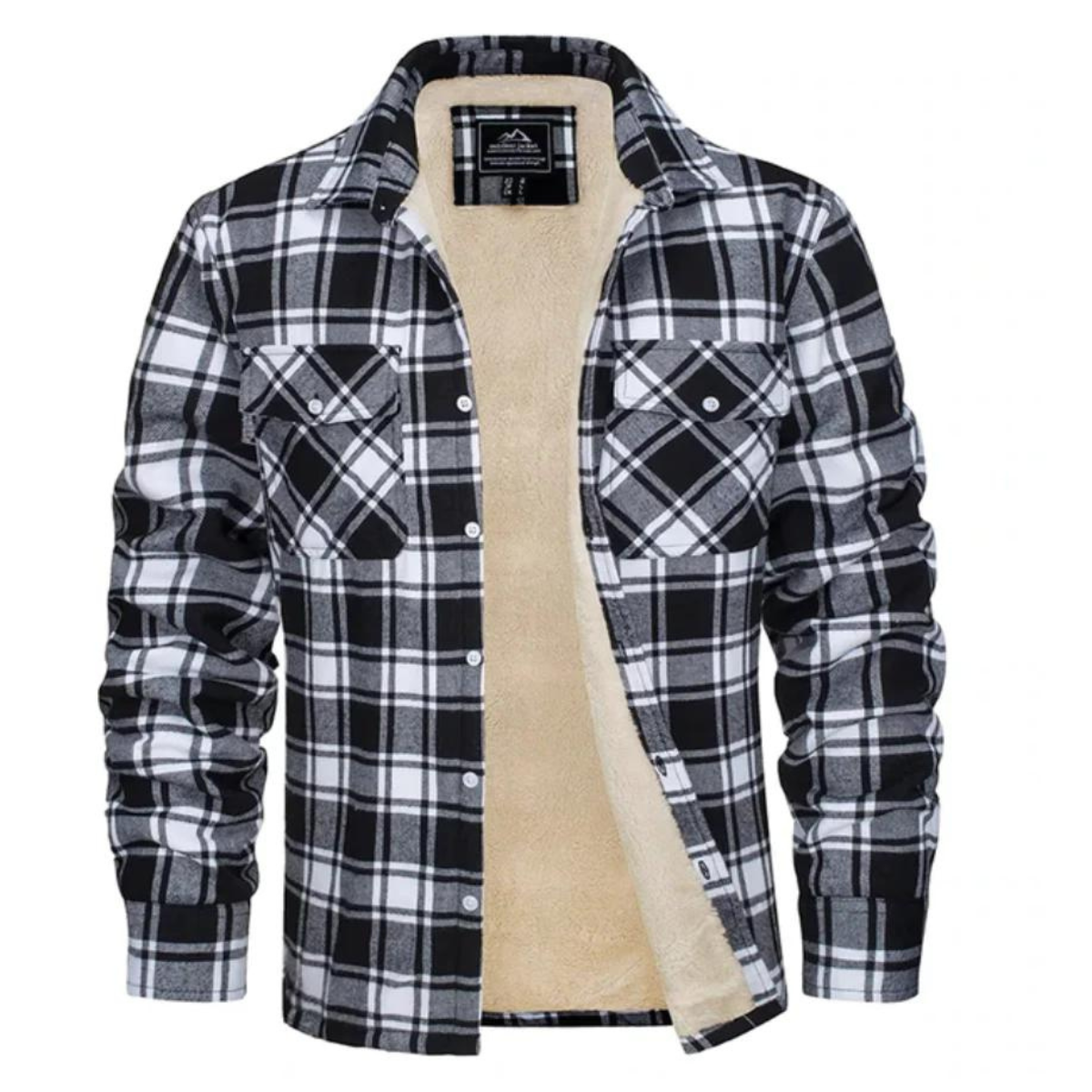 Men's Fleece Shirt Jacket Winter