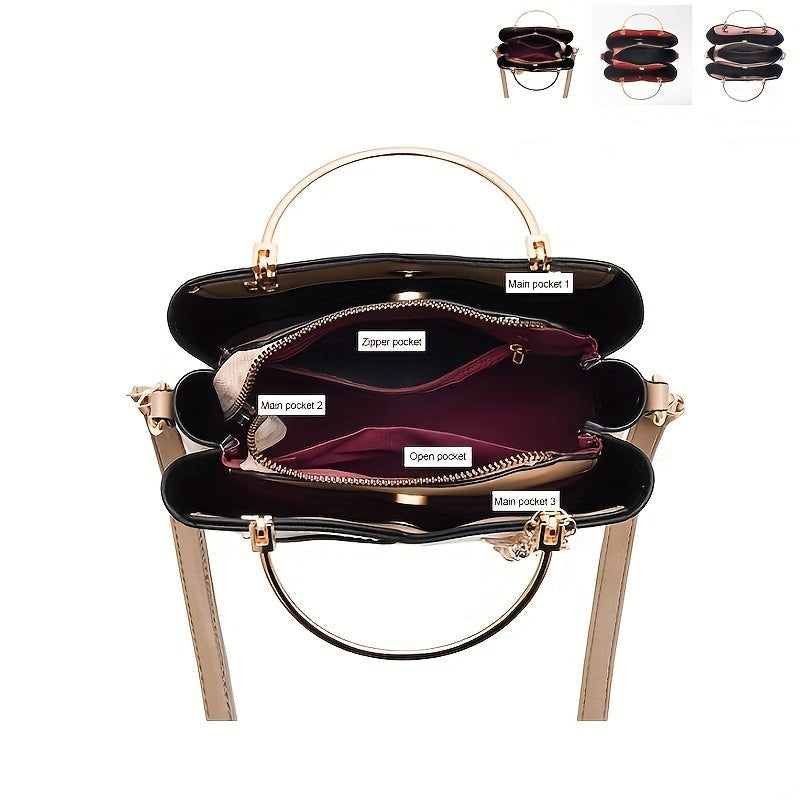 Women’s Leather Handbag for Winter Everyday Use