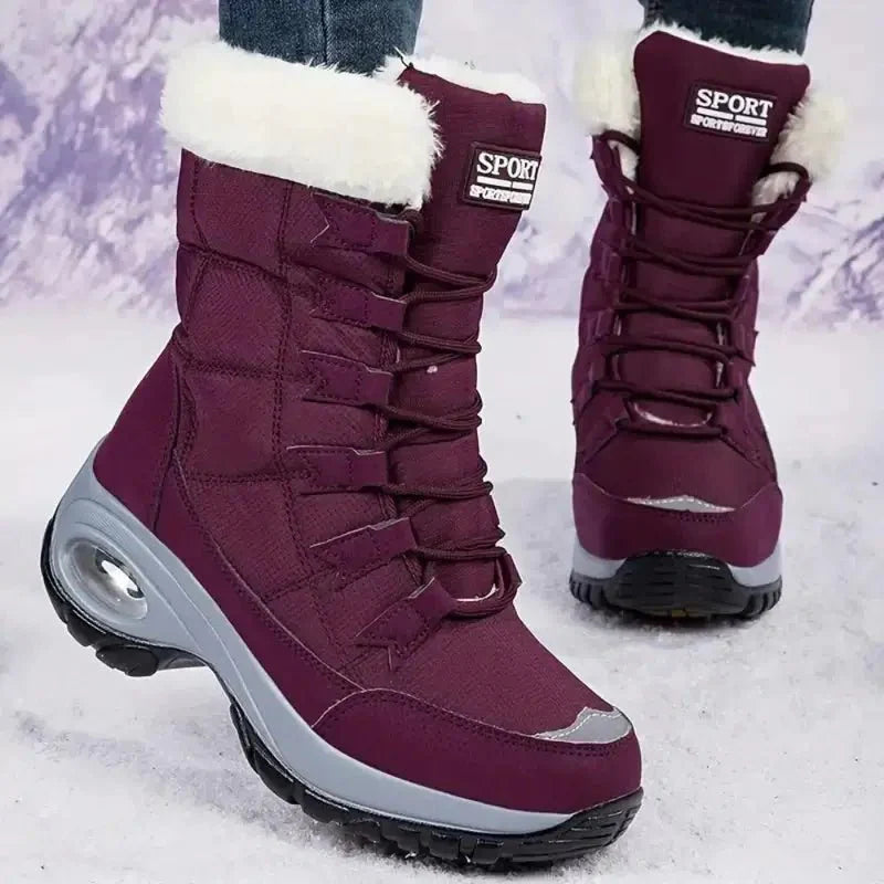 Women’s Winter Snow Boots with Fleece Lining