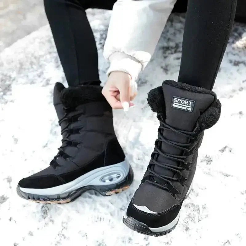 Women’s Winter Snow Boots with Fleece Lining