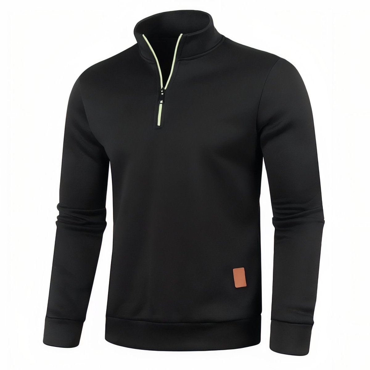 Men’s Half Zip Fleece Sweatshirt for Winter Layering