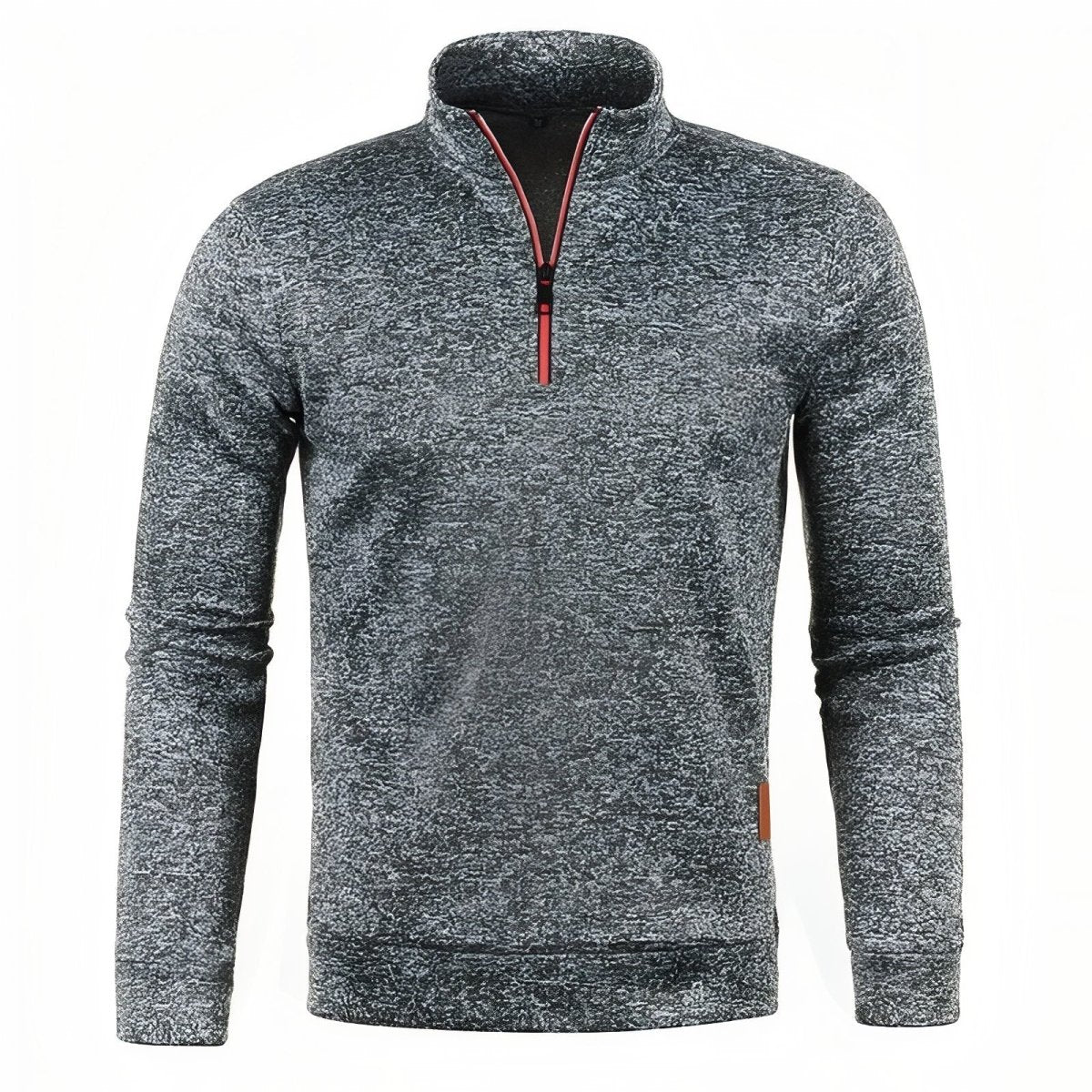 Men’s Half Zip Fleece Sweatshirt for Winter Layering