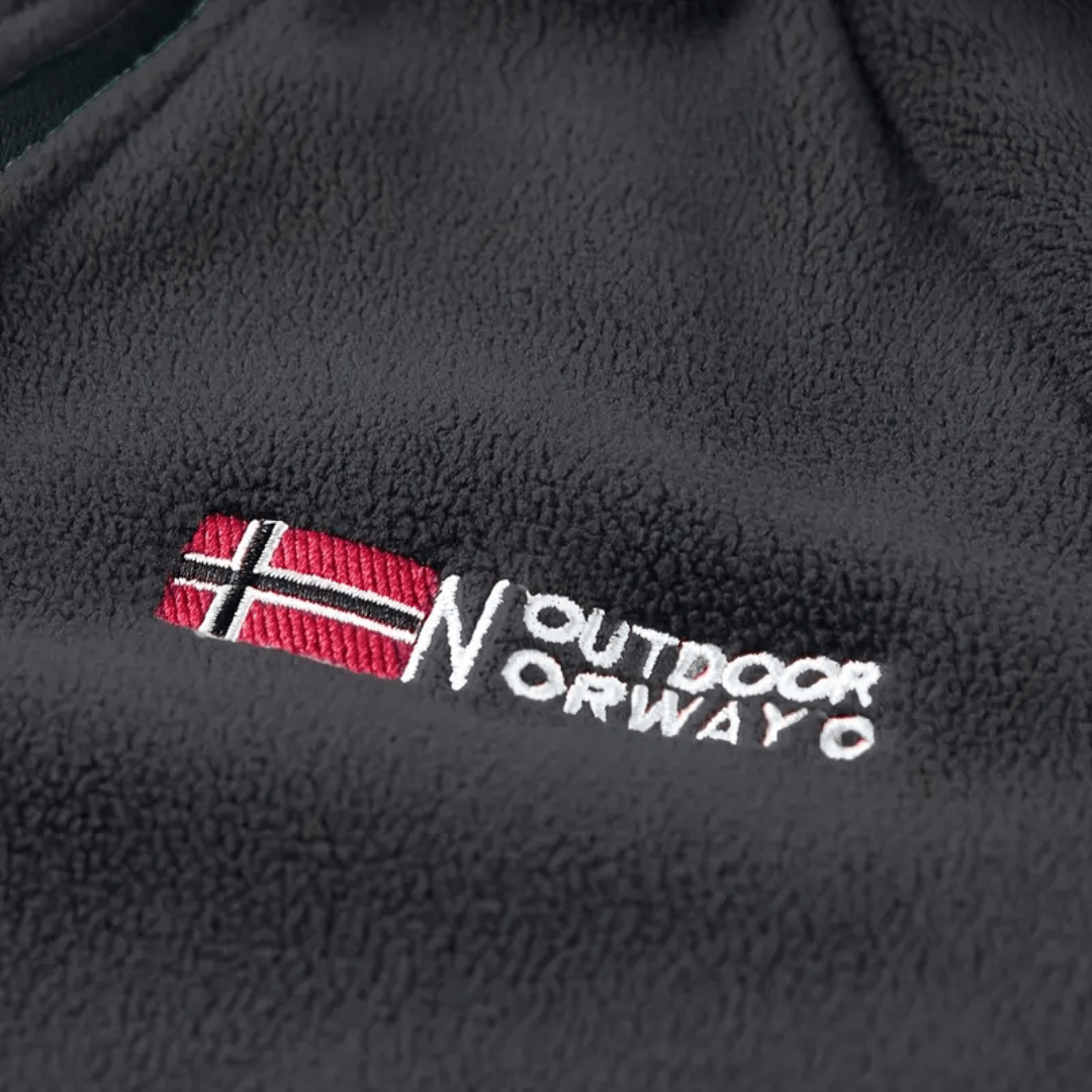 Men's Fleece Half Zip Pullover for Winter