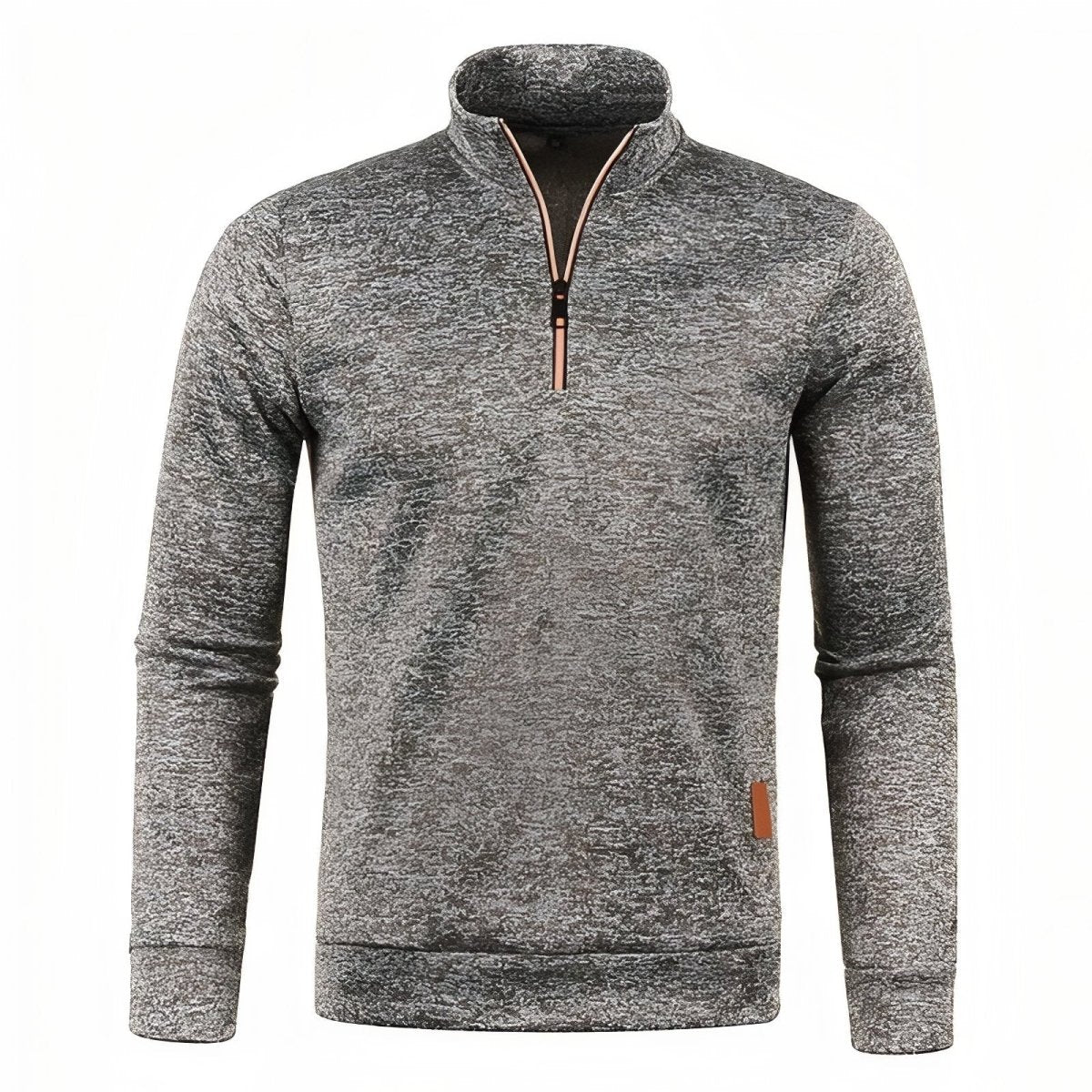 Men’s Half Zip Fleece Sweatshirt for Winter Layering