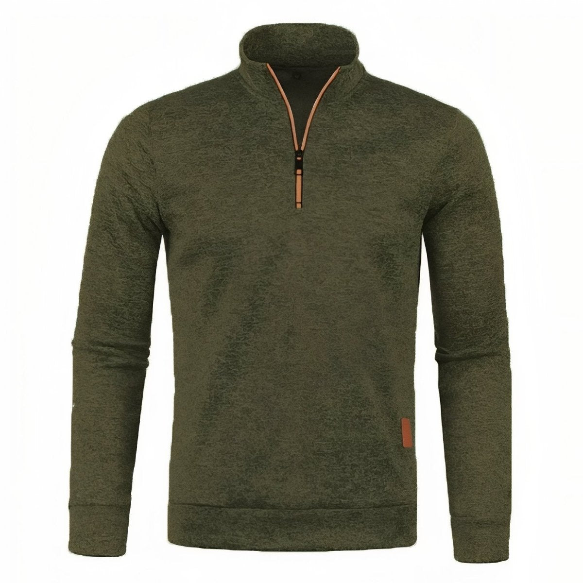 Men’s Half Zip Fleece Sweatshirt for Winter Layering