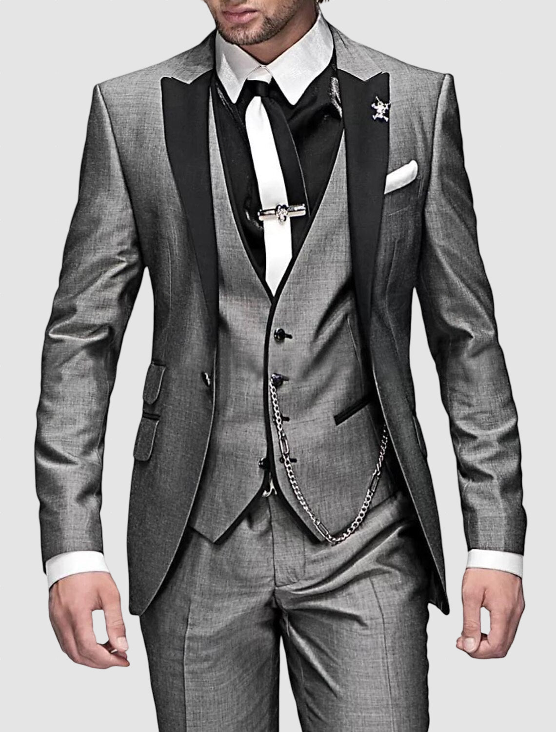 Men’s Wool Suit for Winter