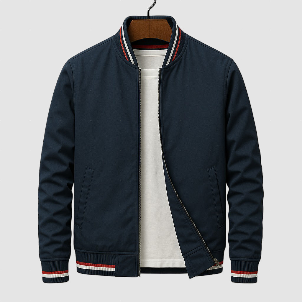 Men’s Cotton Bomber Jacket | Lightweight Autumn Layer