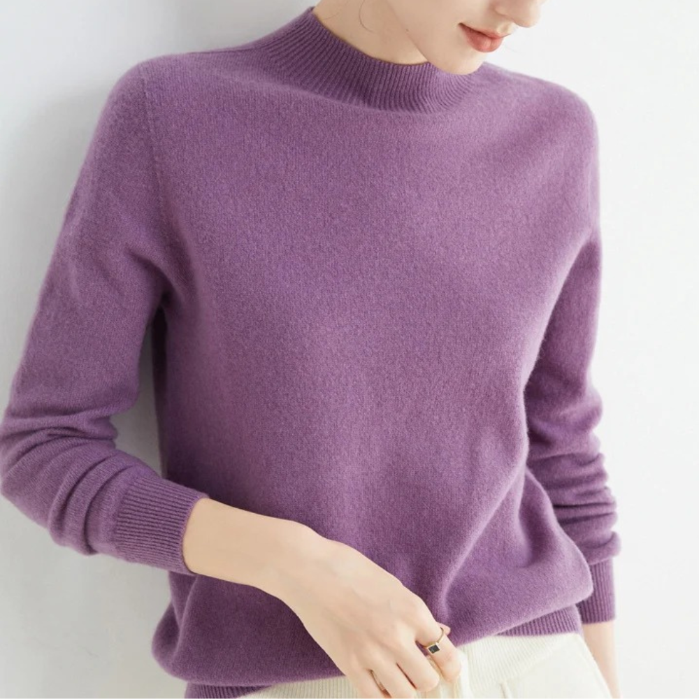 Women’s Merino Wool Knit Jumper for Winter