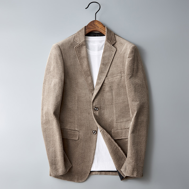 Men's Corduroy Blazer A4D5E6