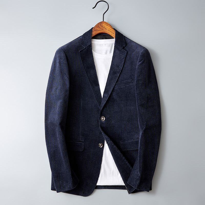 Men's Corduroy Blazer A4D5E6