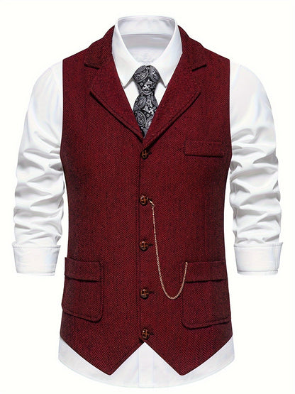 Men's No-Sleeve Blazer 4J8K2L