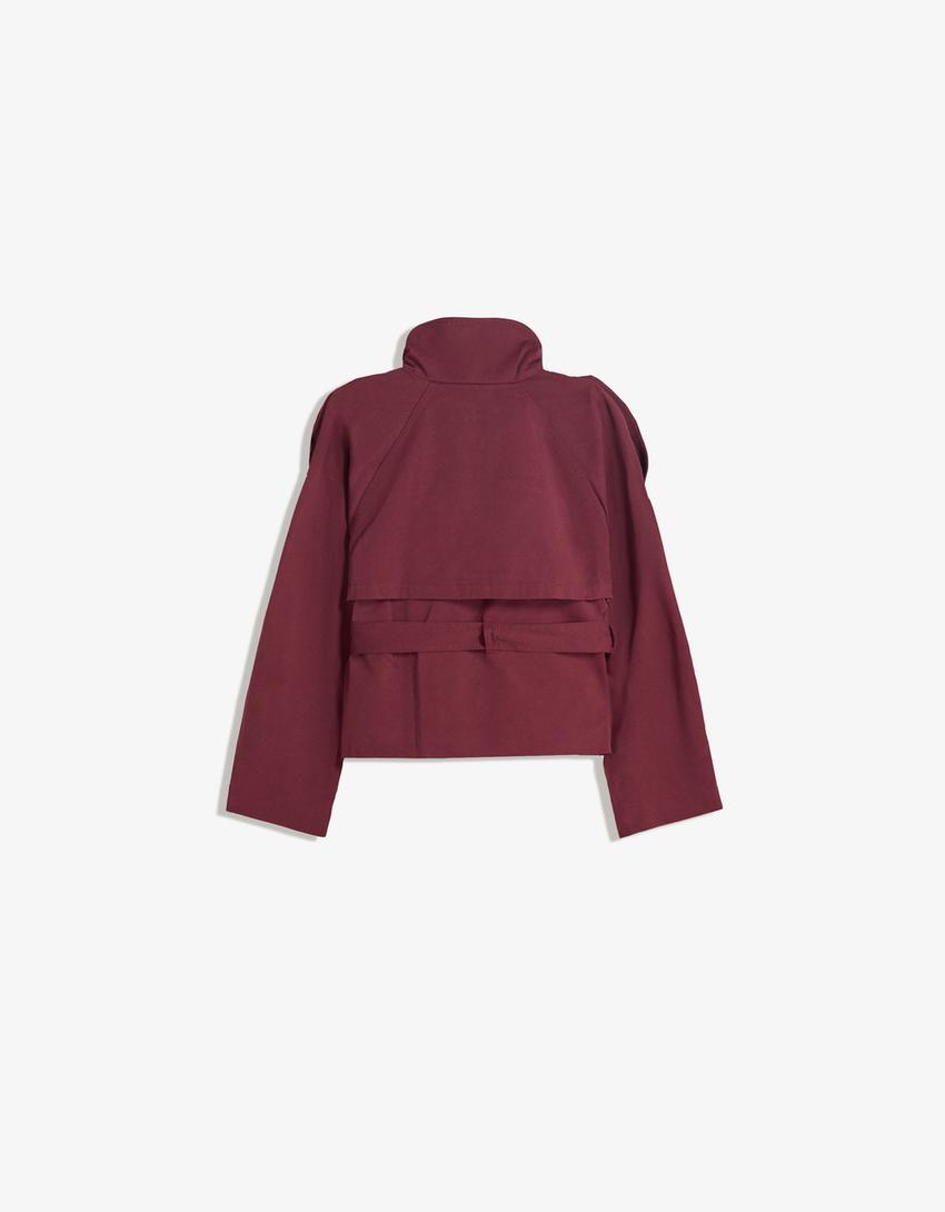 Women’s Cotton Trench Coat for Winter