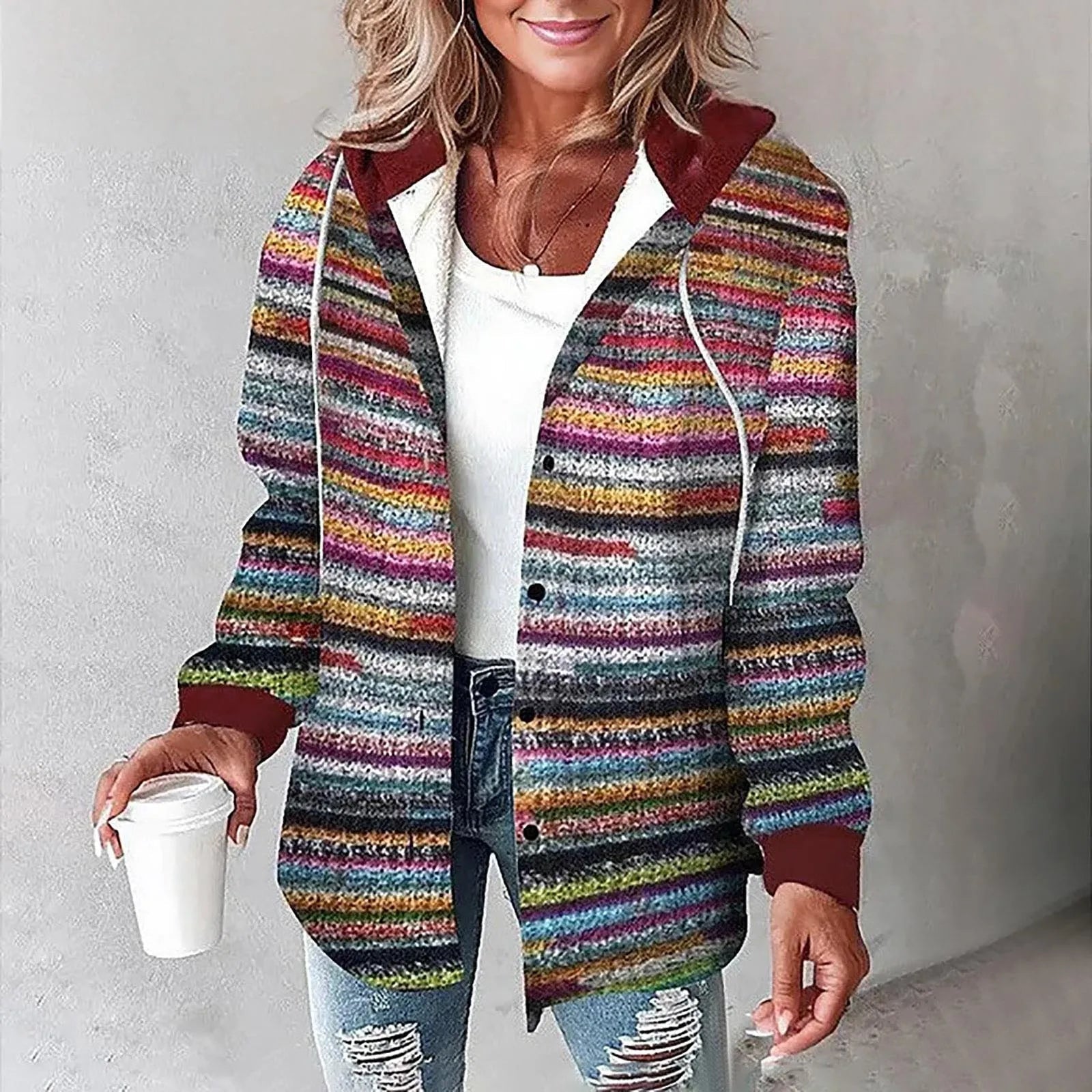Women’s Oversized Half Zip Hoodie | Long