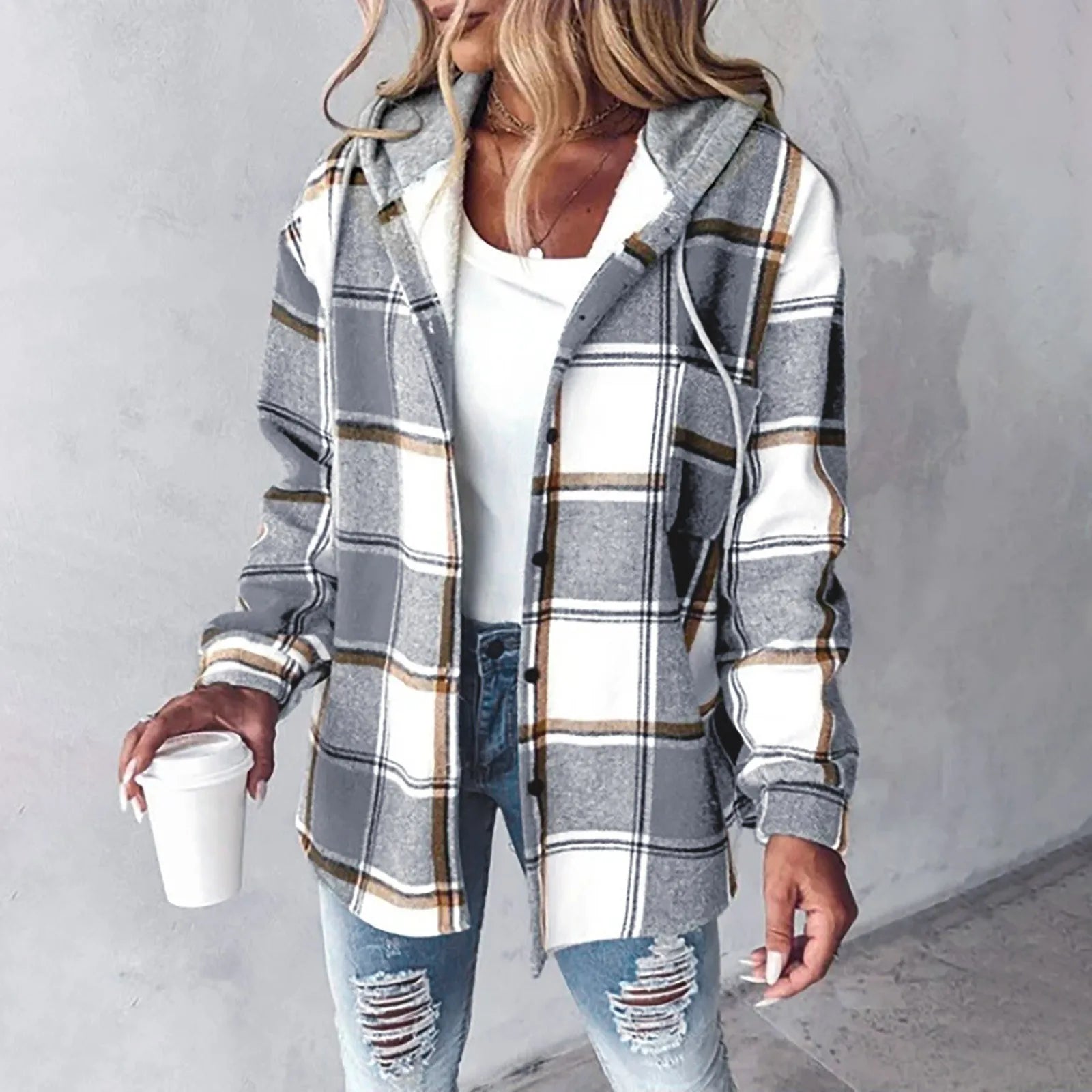 Women’s Oversized Half Zip Hoodie | Long