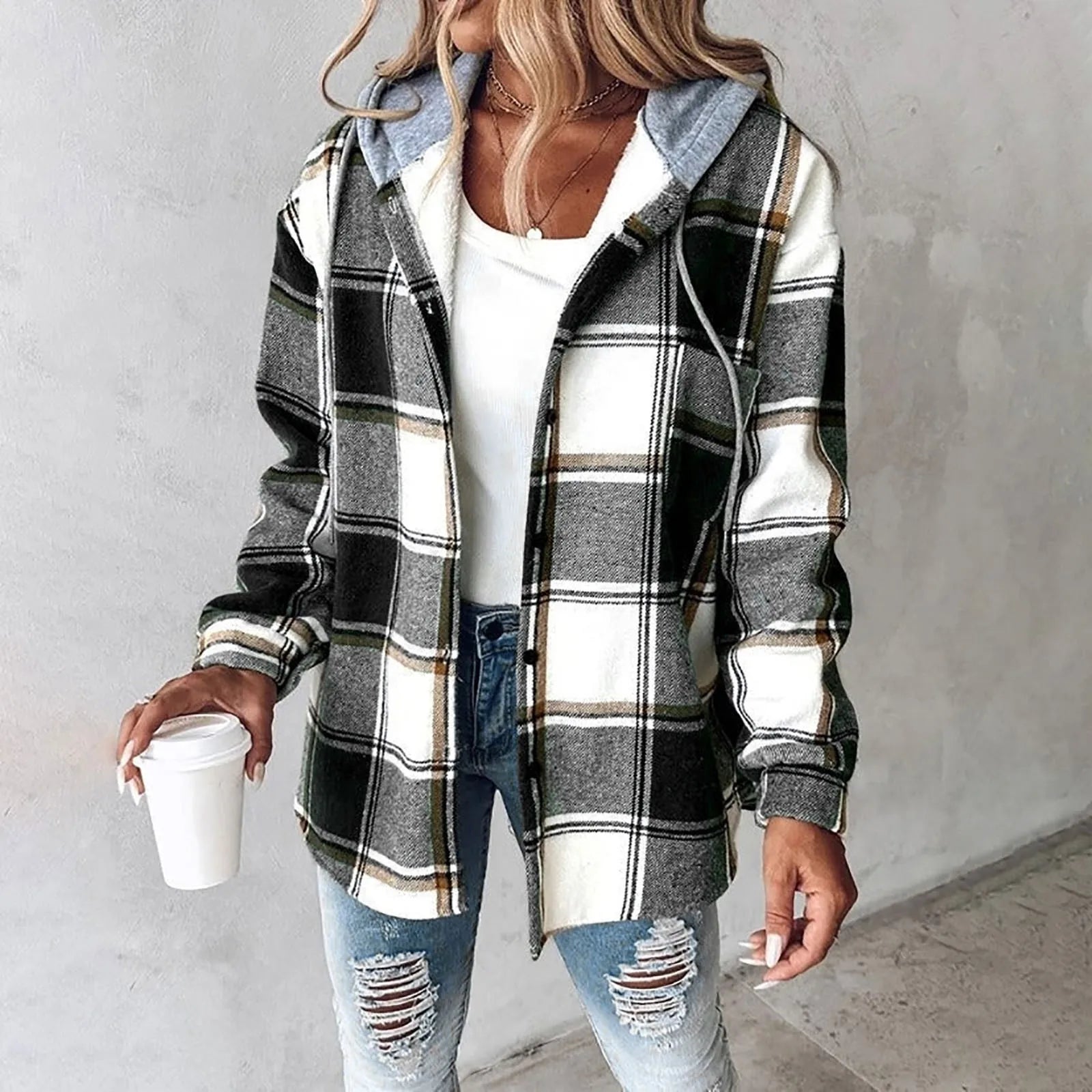 Women’s Oversized Half Zip Hoodie | Long