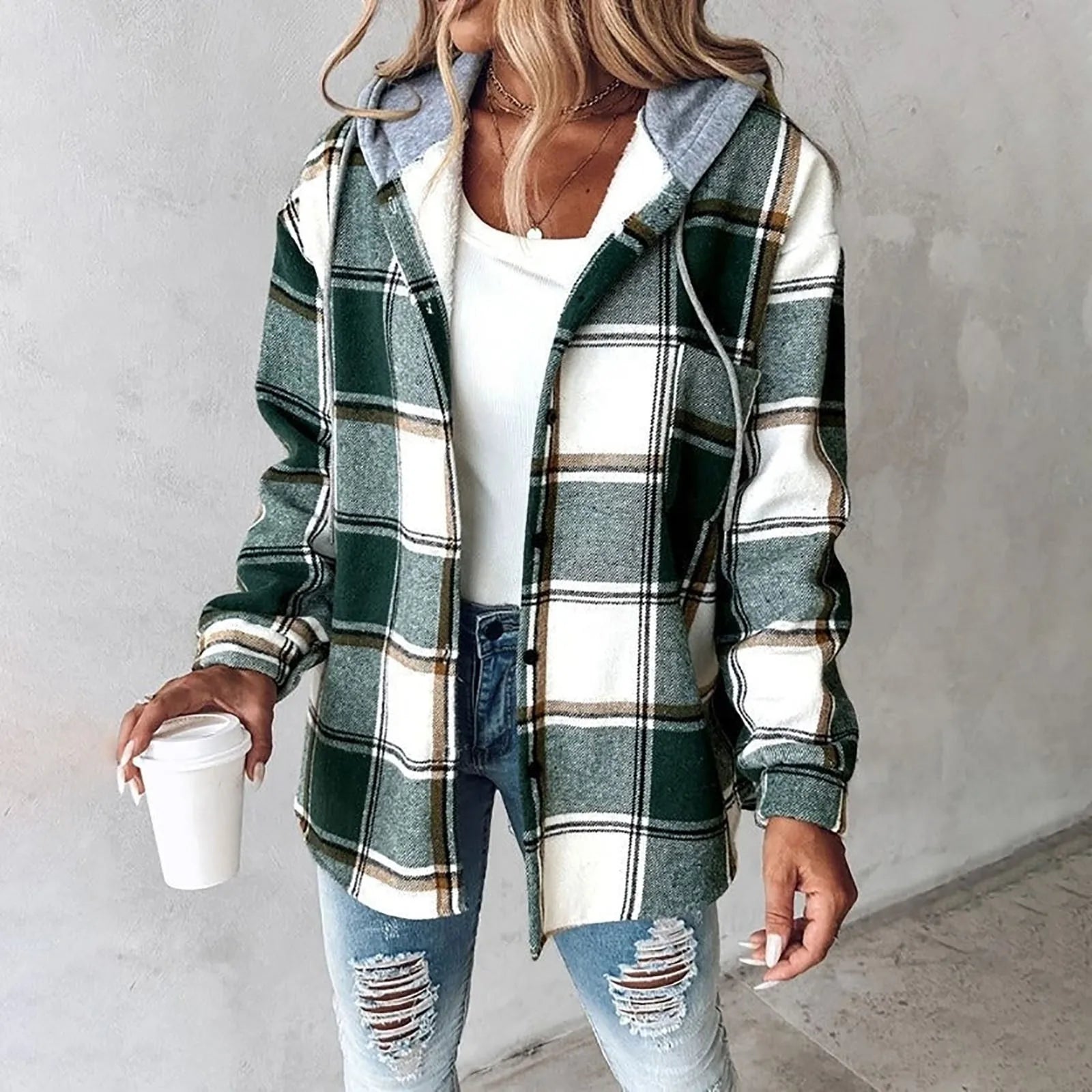 Women’s Oversized Half Zip Hoodie | Long