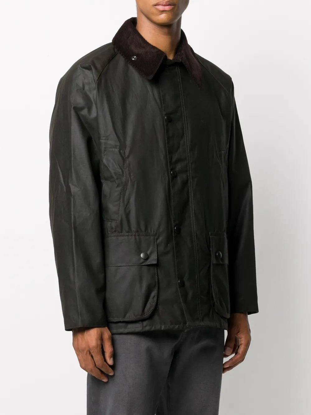 Men’s Waxed Cotton Jacket for Winter