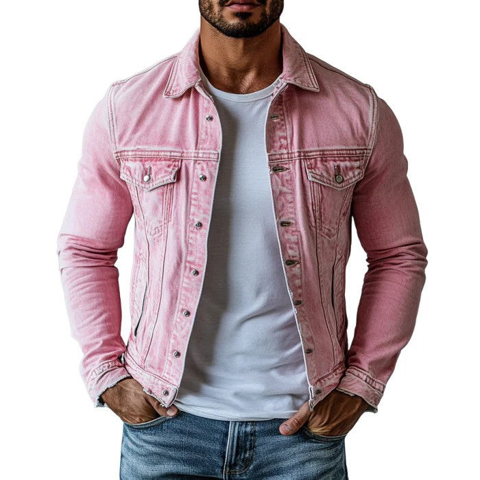 Men’s Denim Jacket | Spring Waist