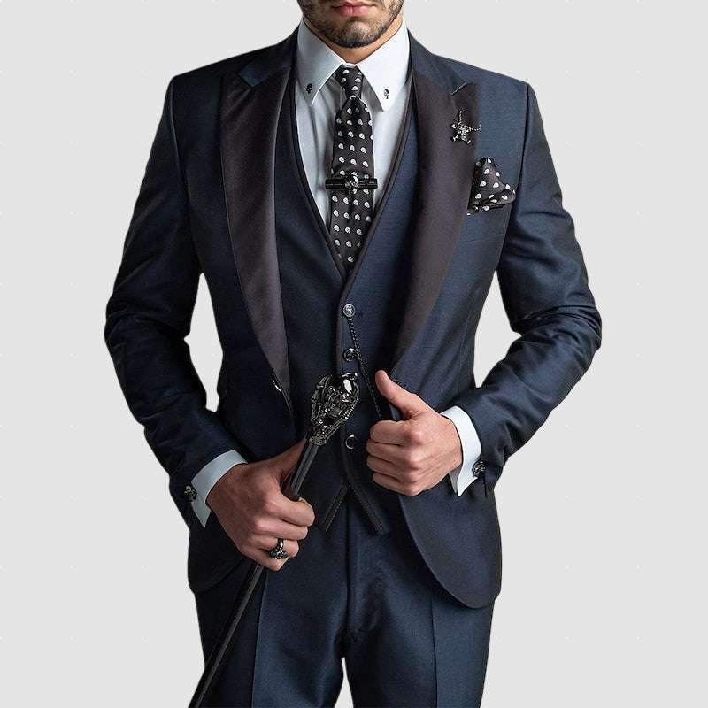 Men’s Wool Suit for Winter