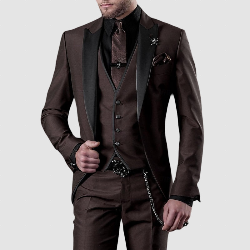 Men’s Wool Suit for Winter