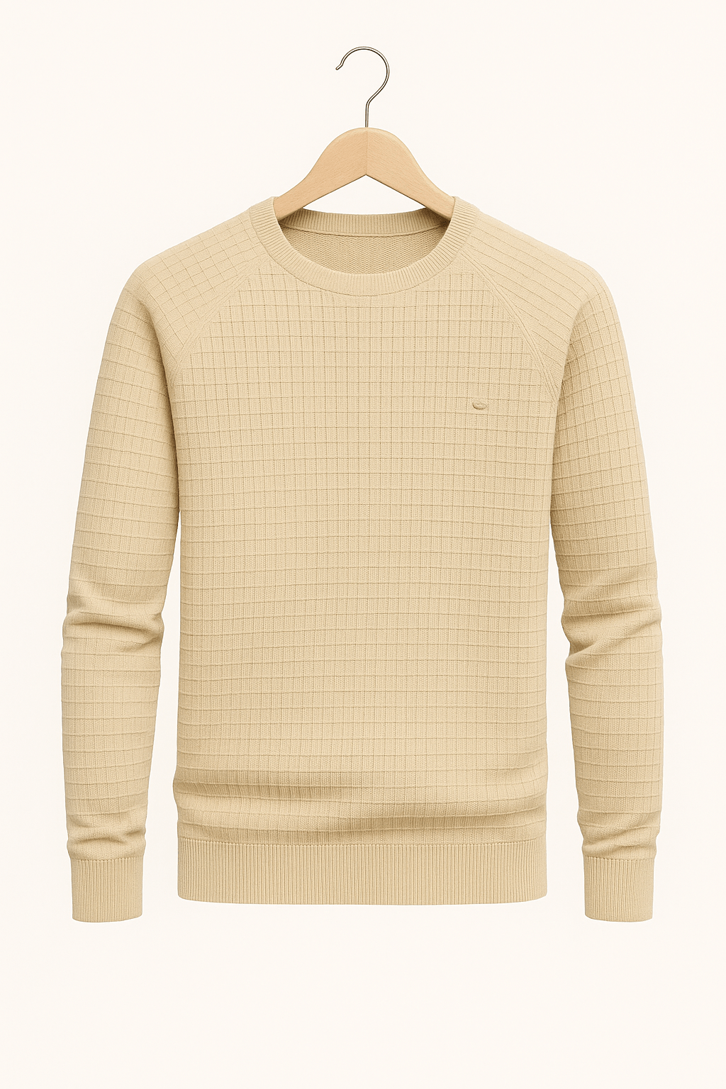 Men’s Textured Jumper | Long