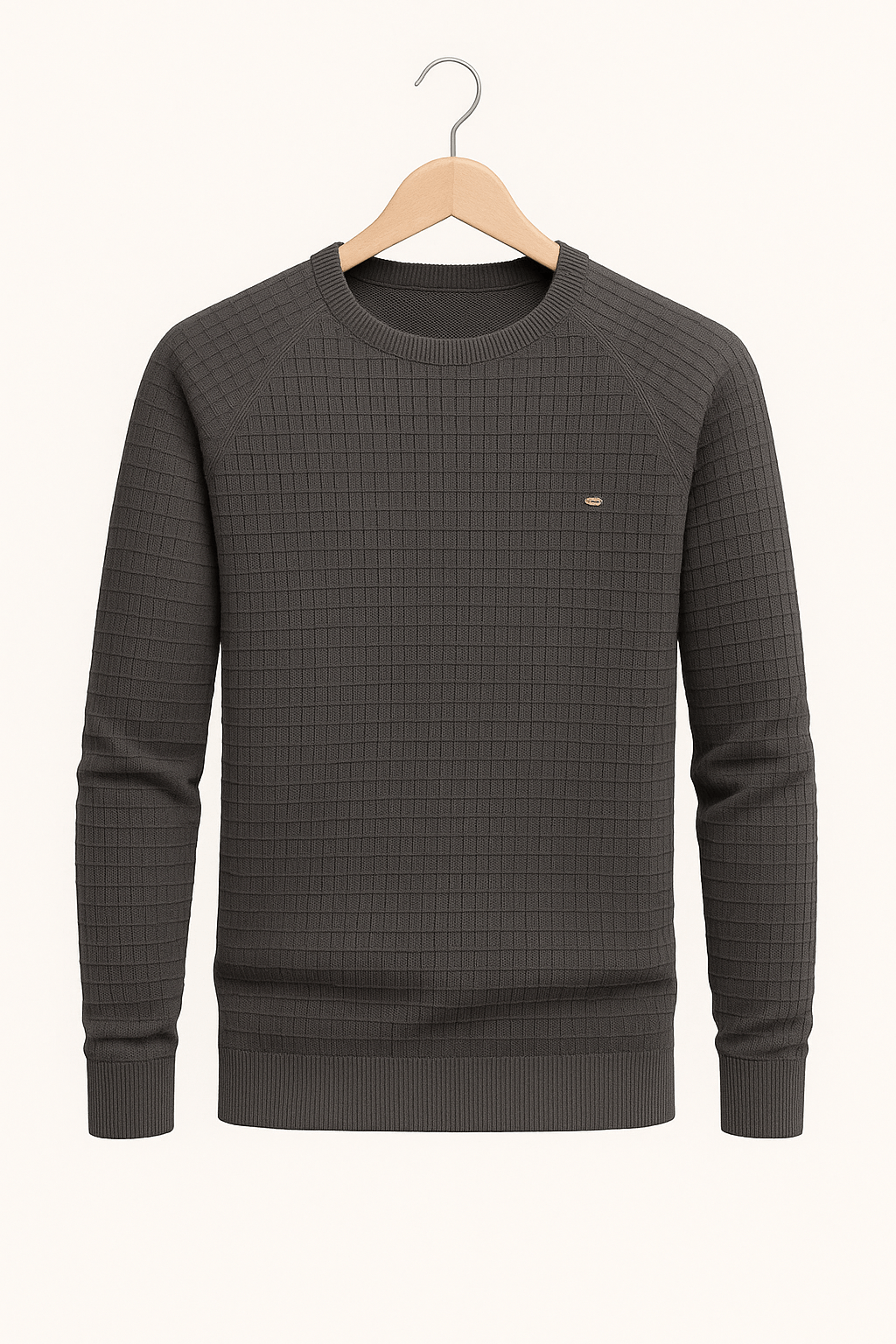 Men’s Textured Jumper | Long