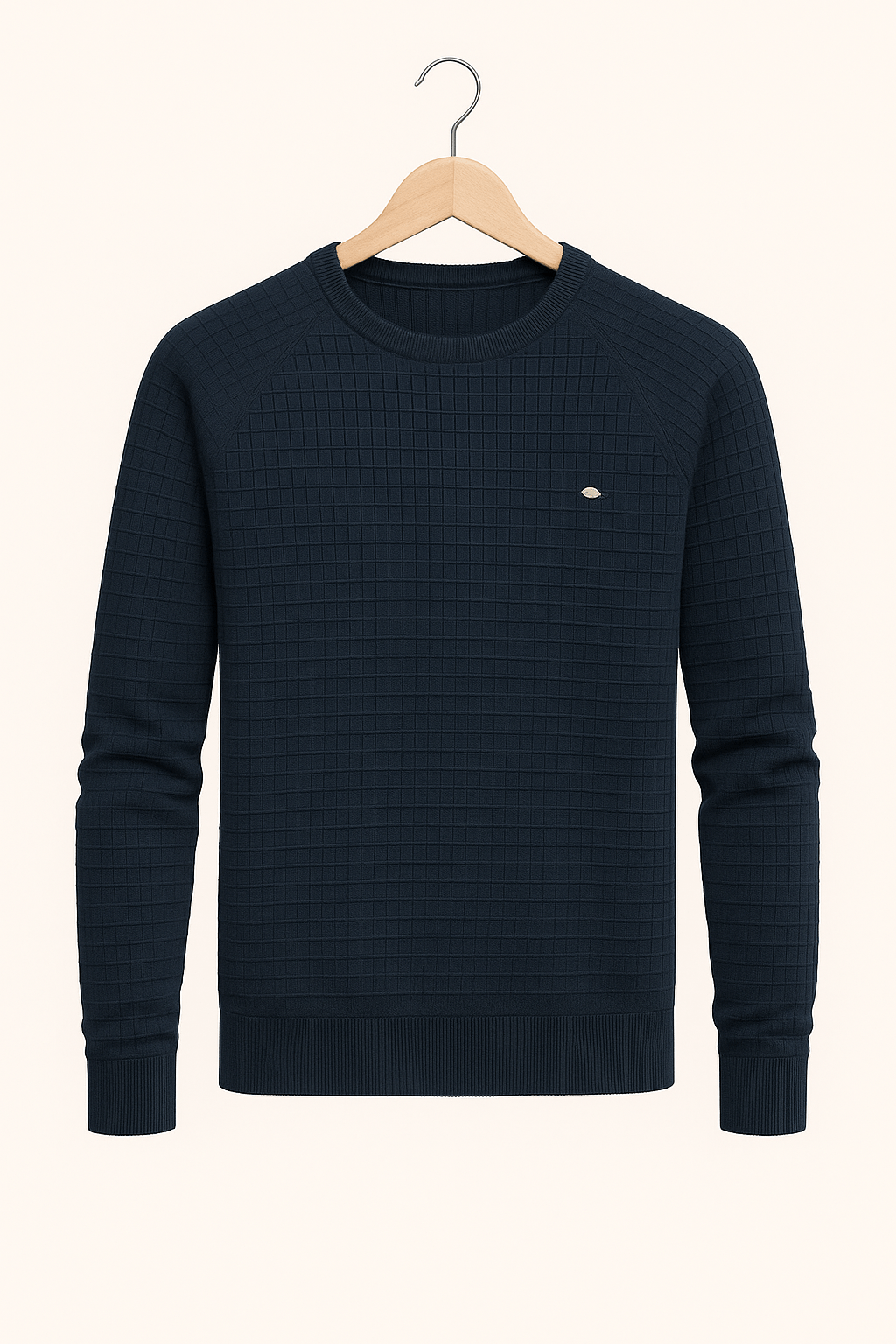 Men’s Textured Jumper | Long