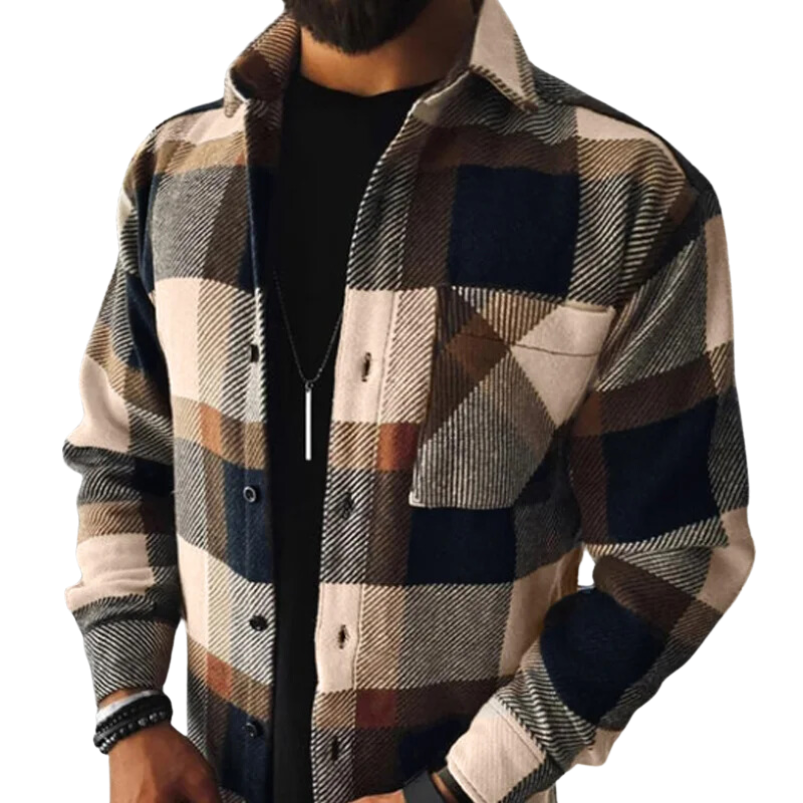 Men’s Checked Casual Shirt | Lightweight
