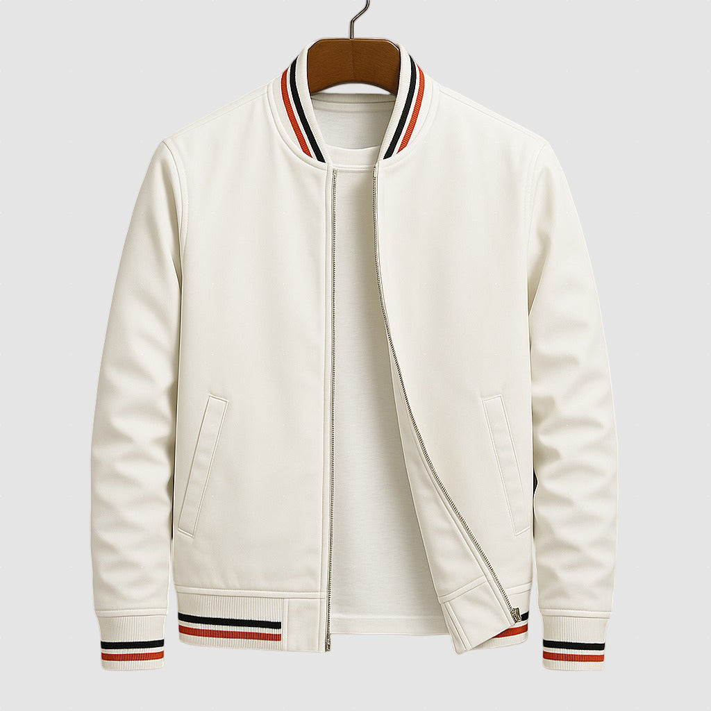 Men’s Cotton Bomber Jacket | Lightweight Autumn Layer